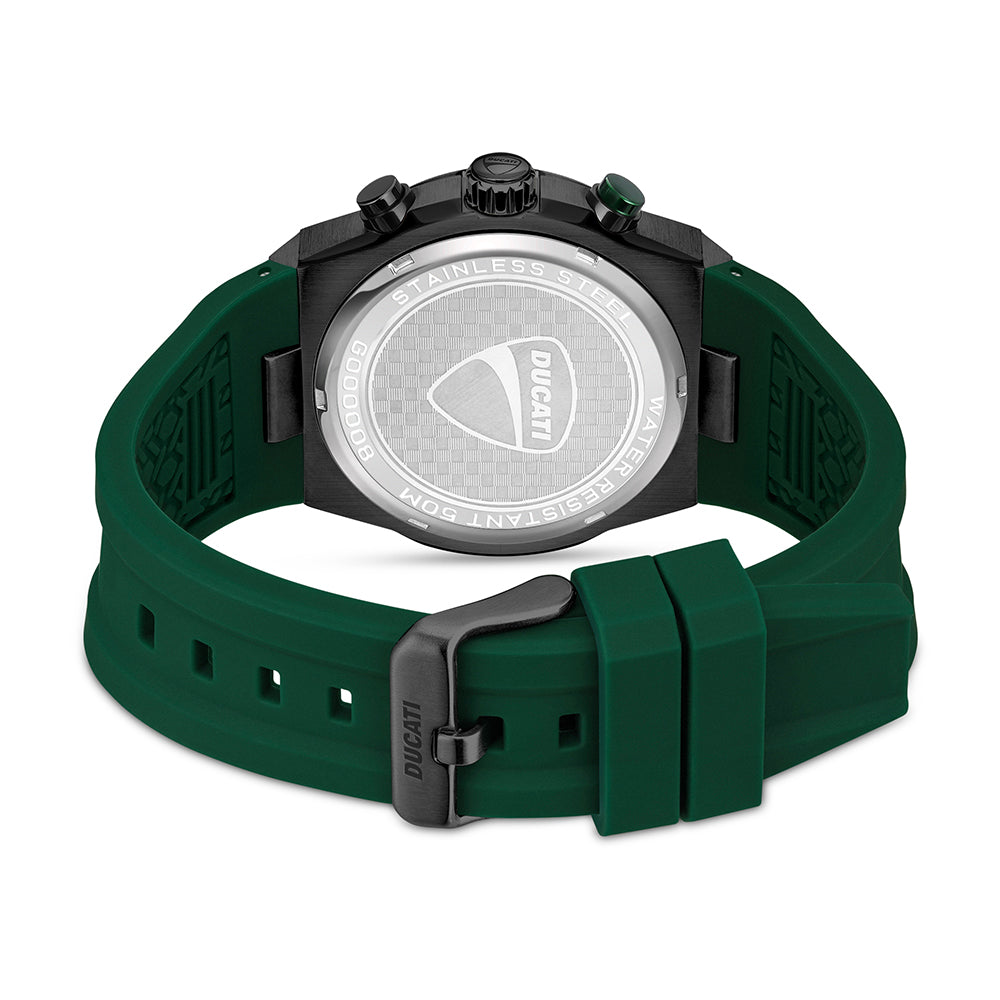 Ducati Dt003 Green Dial Black Case Green Strap