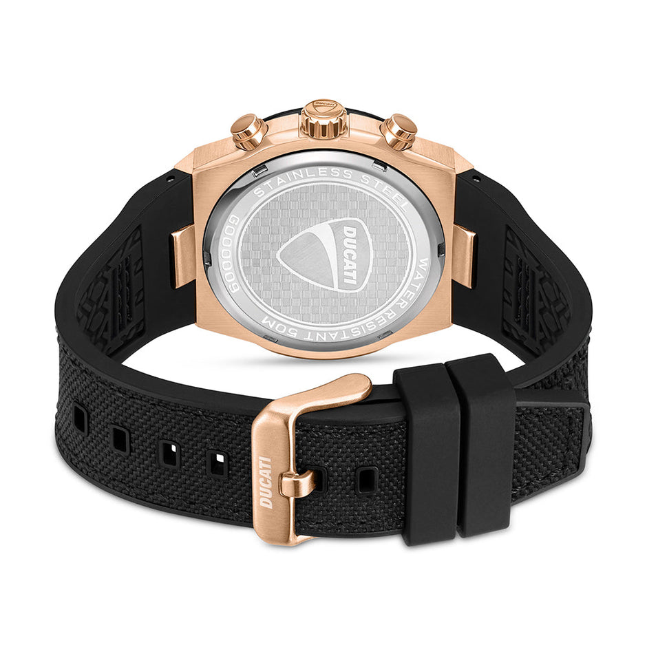 Men Ducati Black 43.5mm Watch