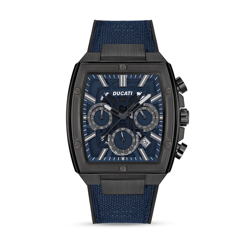 Men Ducati Black 40mm Watch
