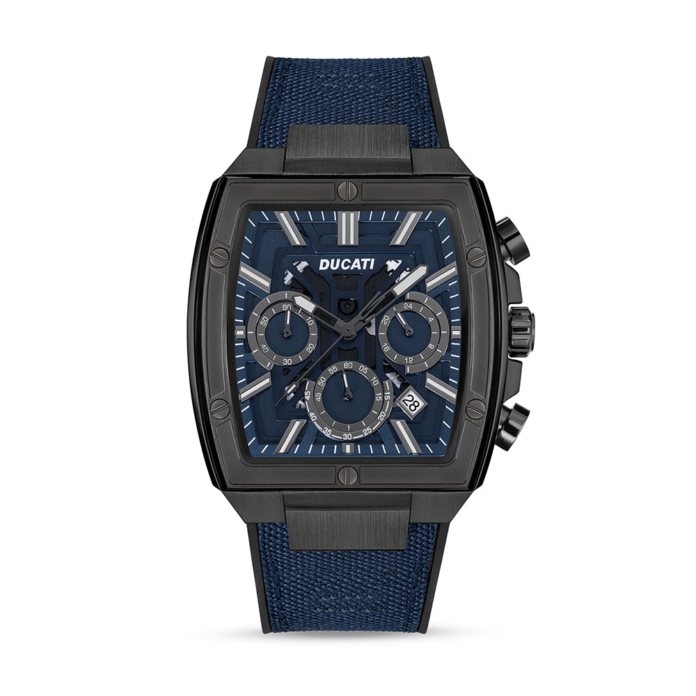 Men Ducati Black 40mm Watch