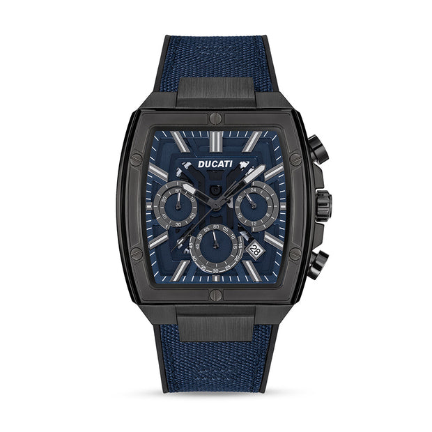Men Ducati Black 40mm Watch