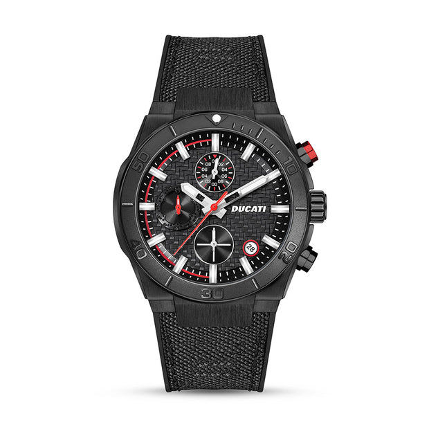 Men Ducati Black 43.5mm Watch