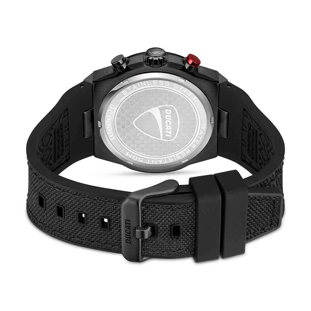 Ducati Dt007 Black Dial Black Case Black Strap