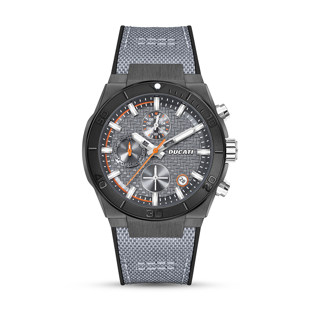 Men Ducati Black 43.5mm Watch