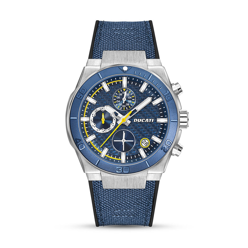 Men Ducati Blue 43.5mm Watch