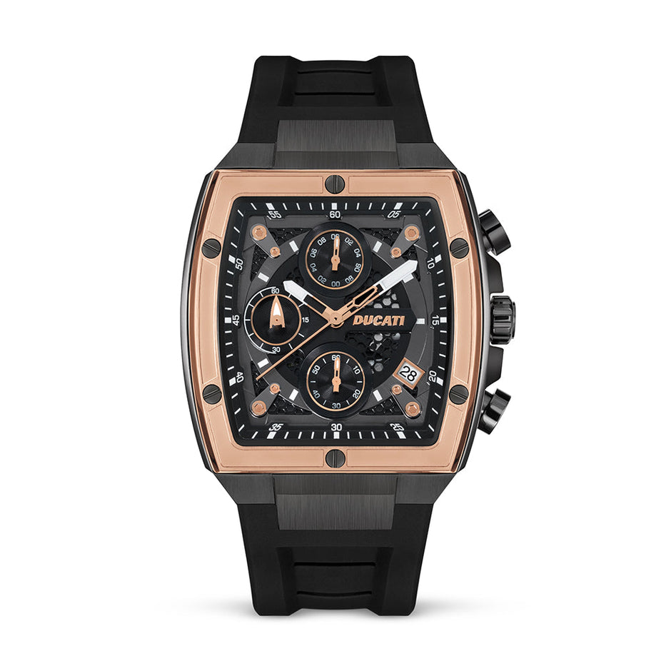 Men Ducati Black 40mm Watch