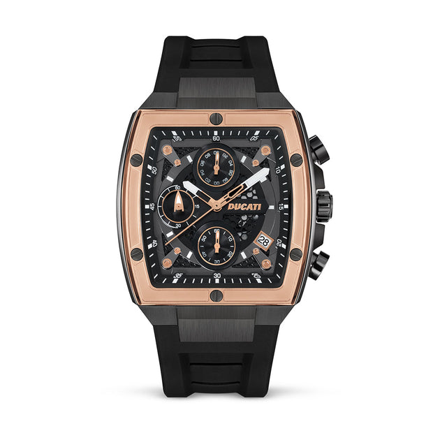 Men Ducati Black 40mm Watch