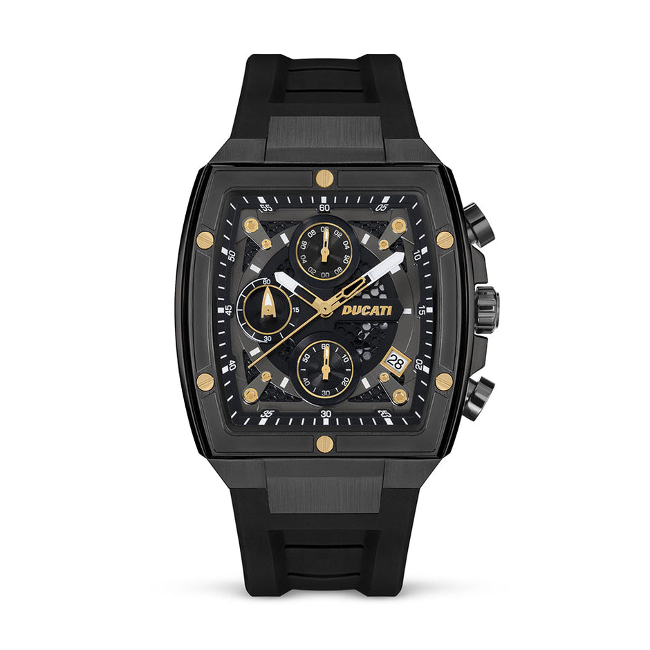 Men Ducati Black 40mm Watch