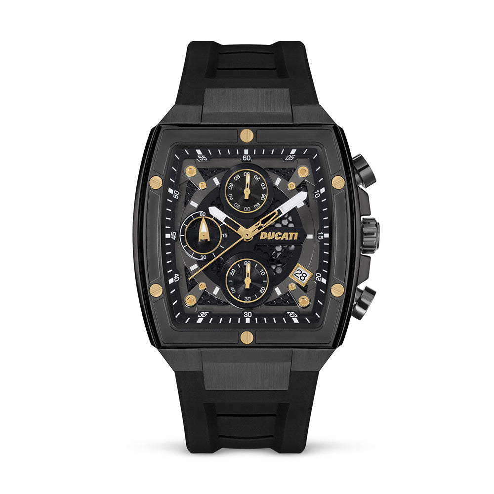 Men Ducati Black 40mm Watch