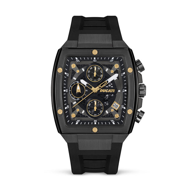 Men Ducati Black 40mm Watch