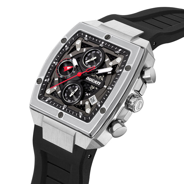 Men Ducati Black 40mm Watch