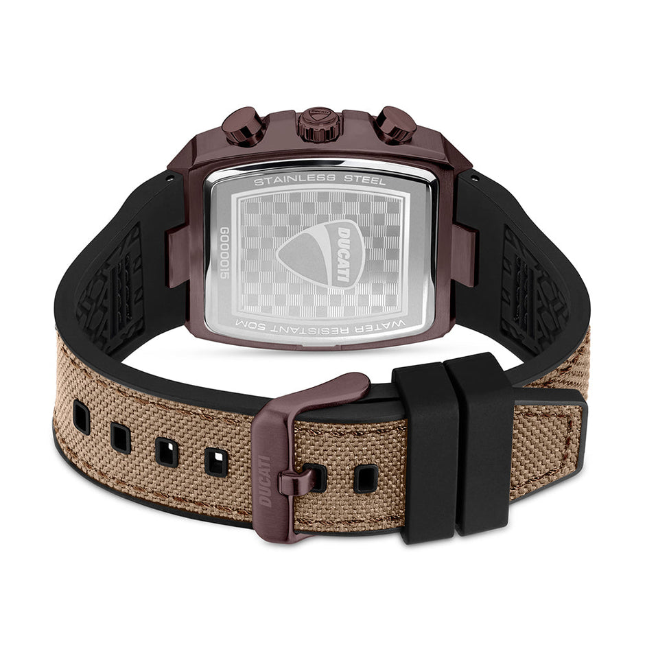 Men Ducati Brown 40mm Watch