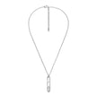 Men Oval D Logo Necklace