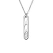 Men Oval D Logo Necklace
