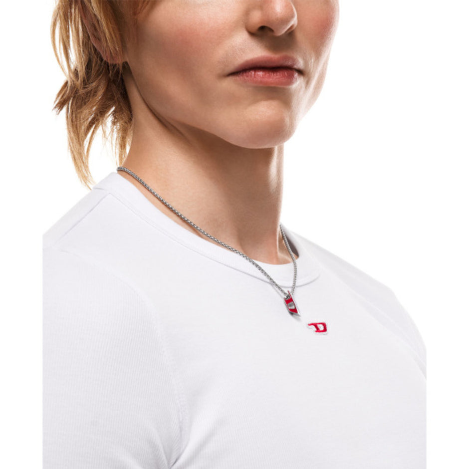 Men D Logo Necklace