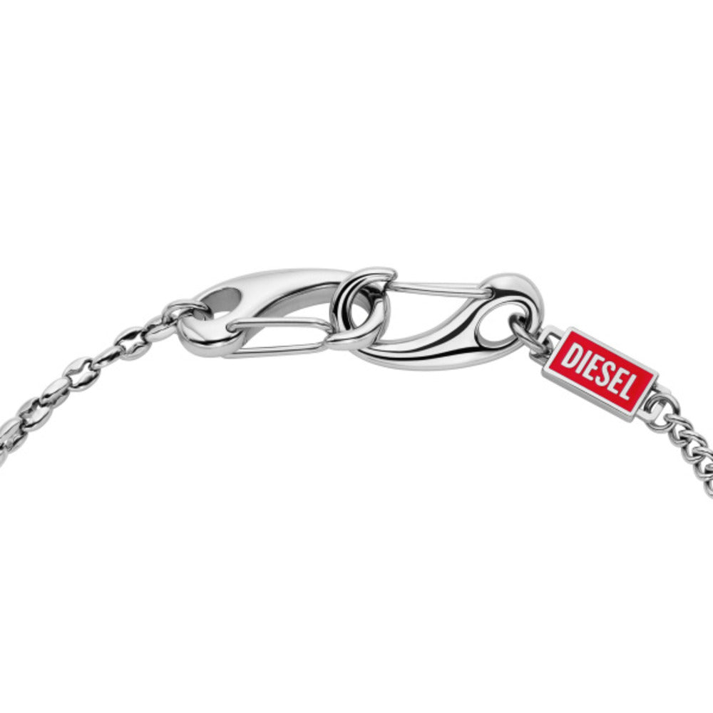 Men Diesel Font Necklace