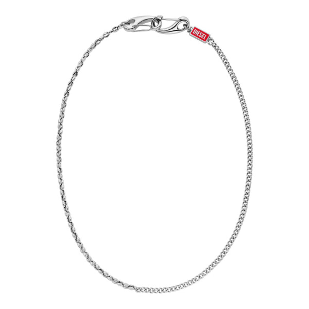Men Diesel Font Necklace