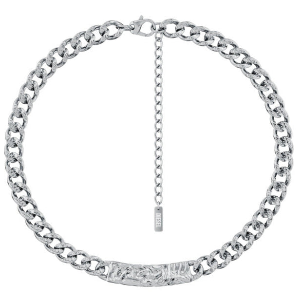 Men Diesel Font Necklace