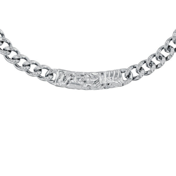 Men Diesel Font Necklace