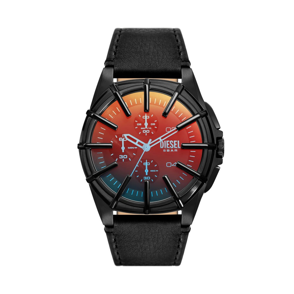 Men Framed Black Watch