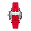 Men Griffed Red 48mm Watch