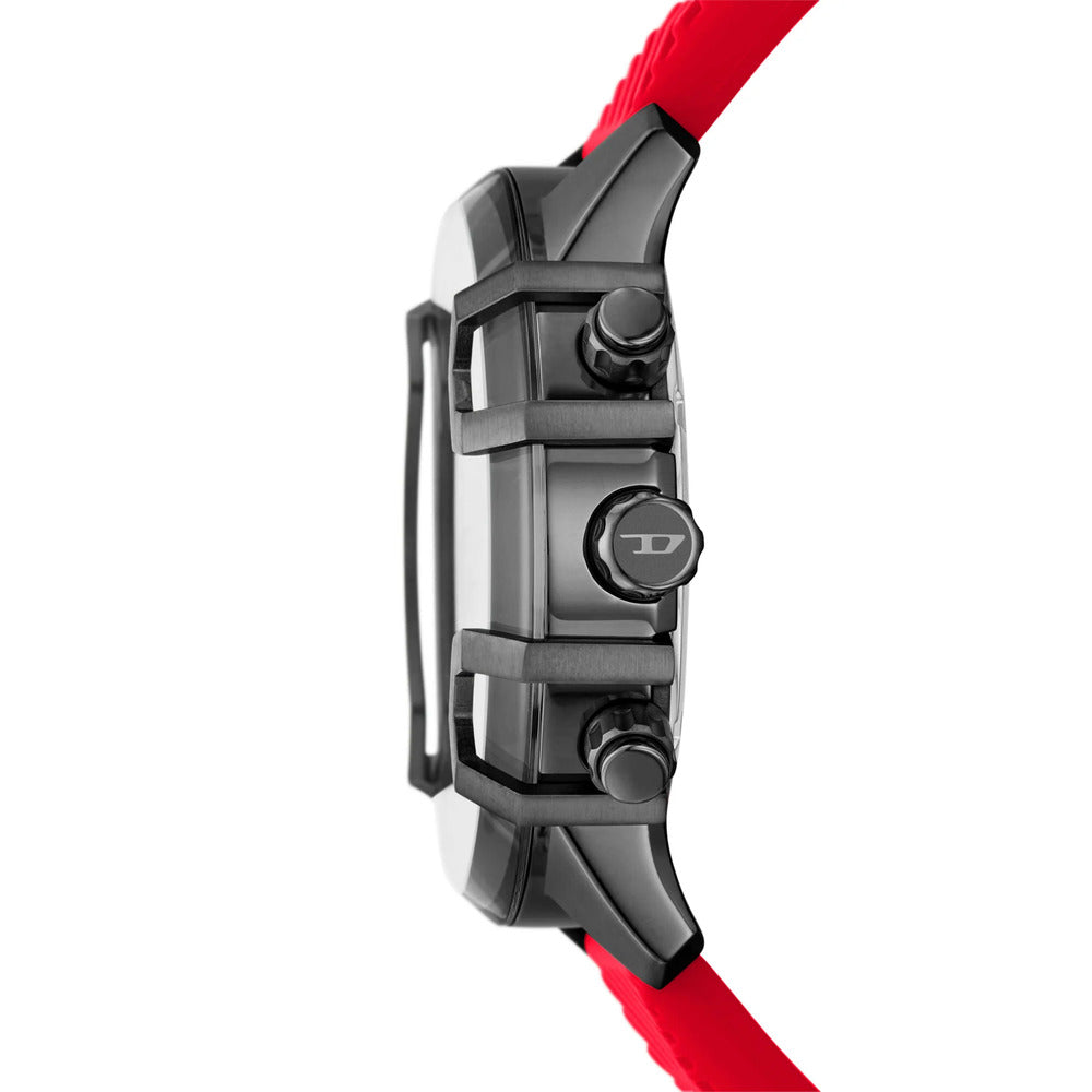 Men Griffed Red 48mm Watch