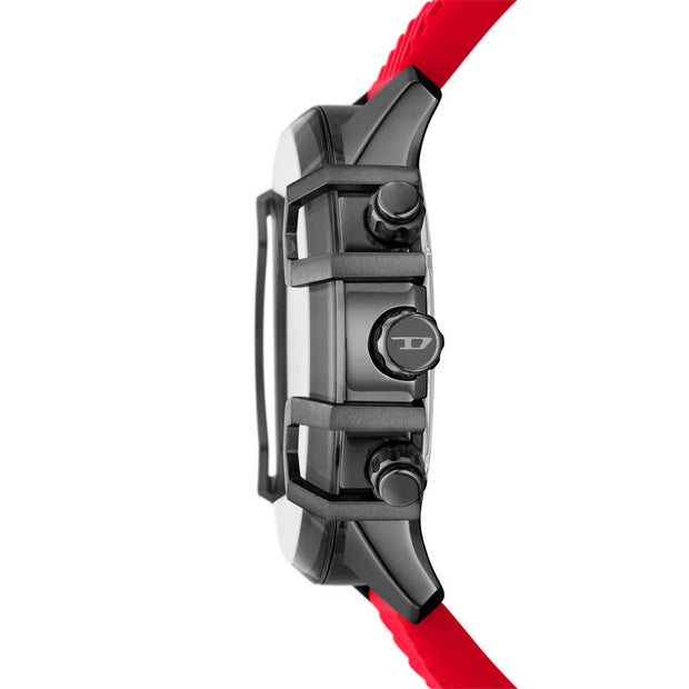 Men Griffed Red 48mm Watch
