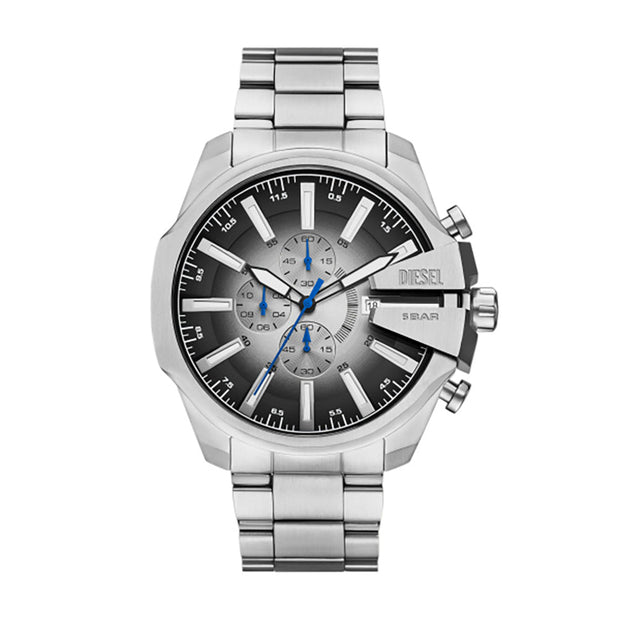 Men Mega Chief Slim Silver 48mm Watch