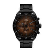 Men Spiked Black Watch