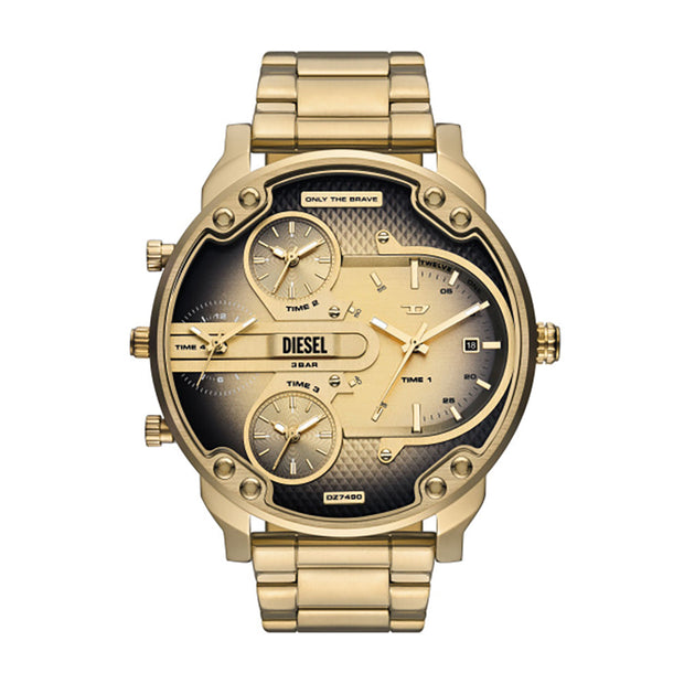Men Mr. Daddy Slim Gold 54mm Watch