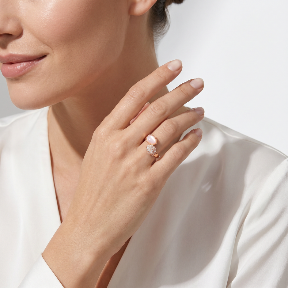 Women Rose Gold Ring