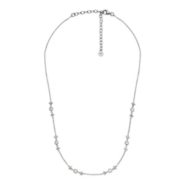 قلادة فضية للنساء