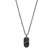 Men Couples Black Necklace