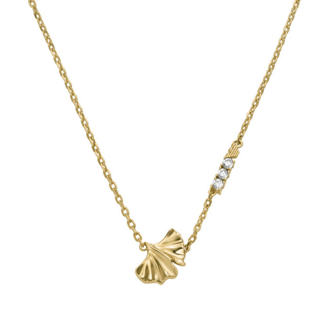 Women Sentimental Gold Necklace