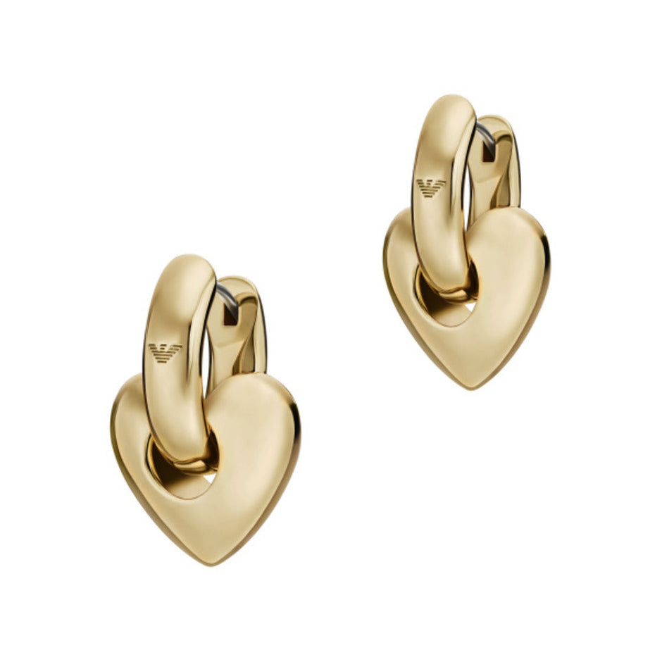 Women Sentimental Gold Earrings