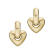 Women Sentimental Gold Earrings