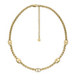 Women Eagle Logo Gold Necklace