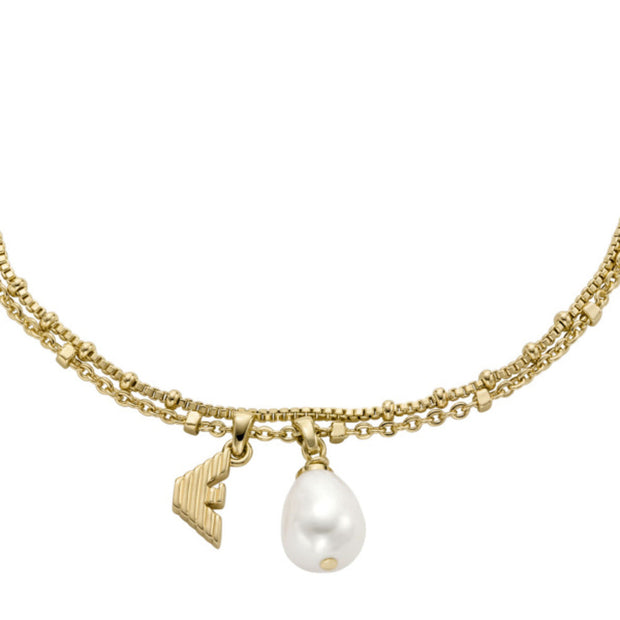 Women Eagle Logo Gold Bracelet