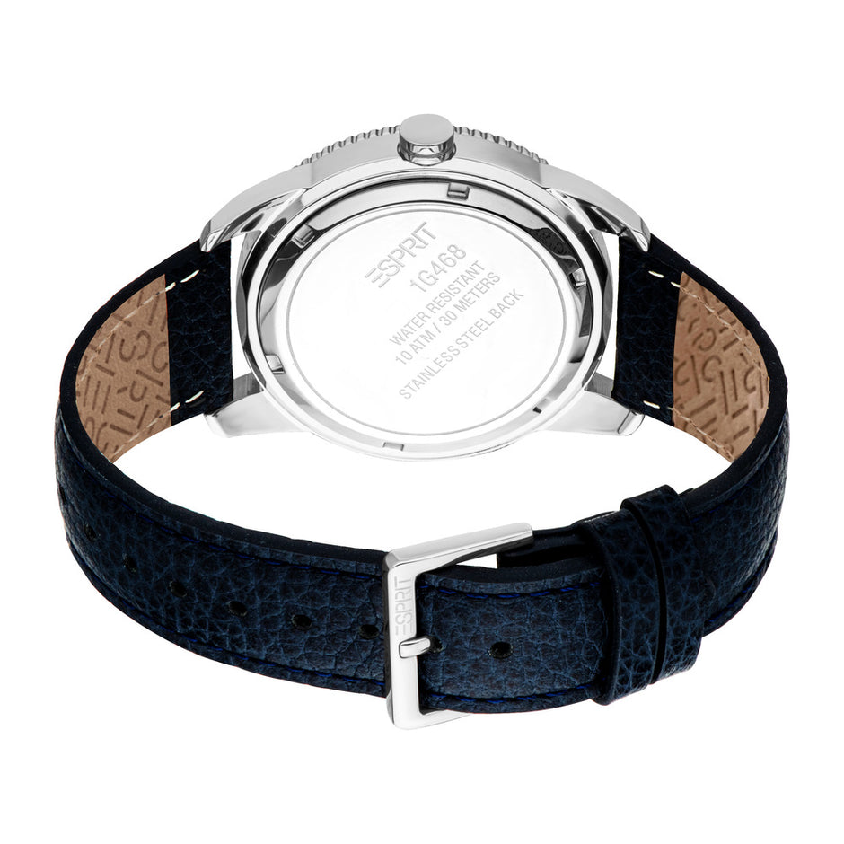 Men Jayden Dark Blue 42mm Watch