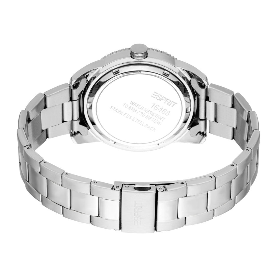 Men Jayden Silver 42mm Watch
