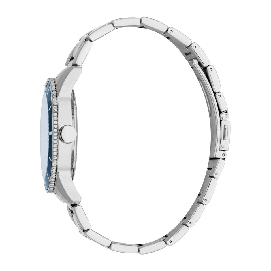 Men Jayden Silver 42mm Watch