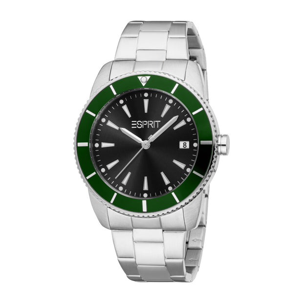 Men Jayden Silver 42mm Watch