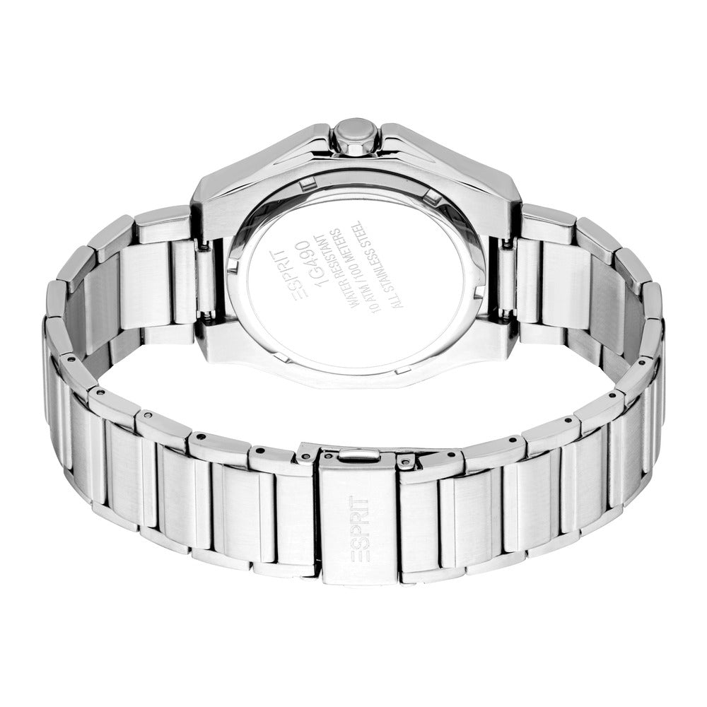 Men Asher 42mm Silver Watch