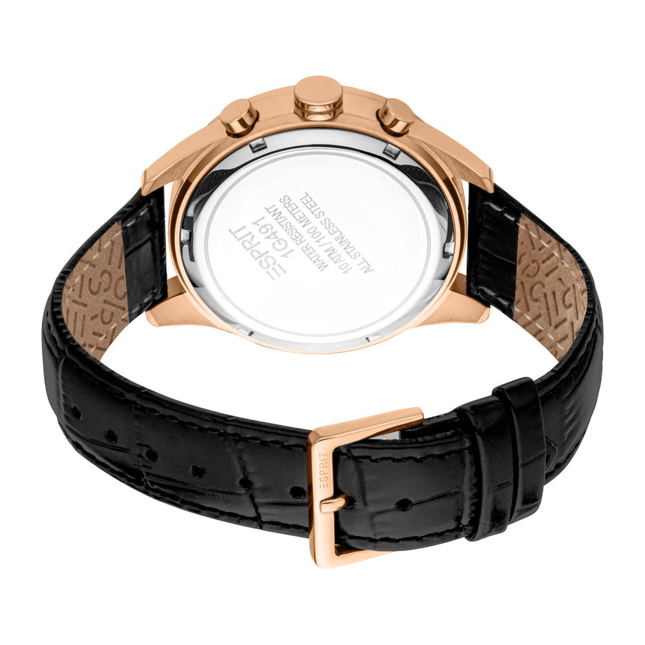Men Austin Black 43mm Watch