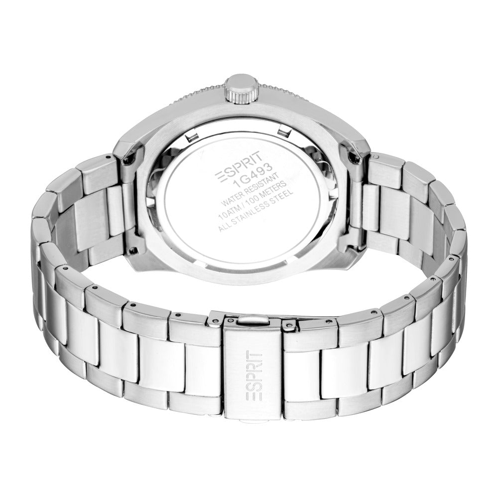 Men Greyson 43mm Silver Watch