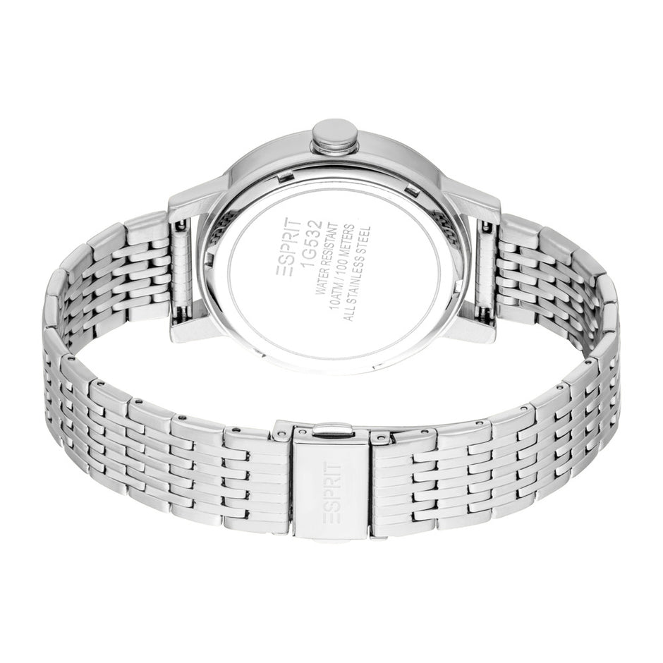 Men Benjamin Silver 40mm Watch