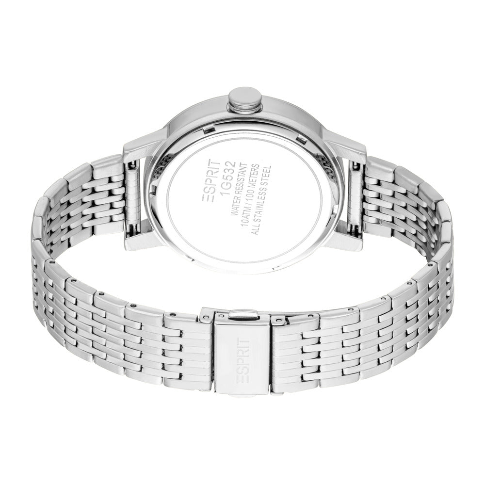 Men Benjamin Silver 40mm Watch