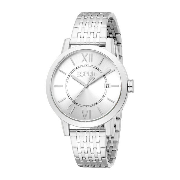 Men Benjamin Silver 40mm Watch