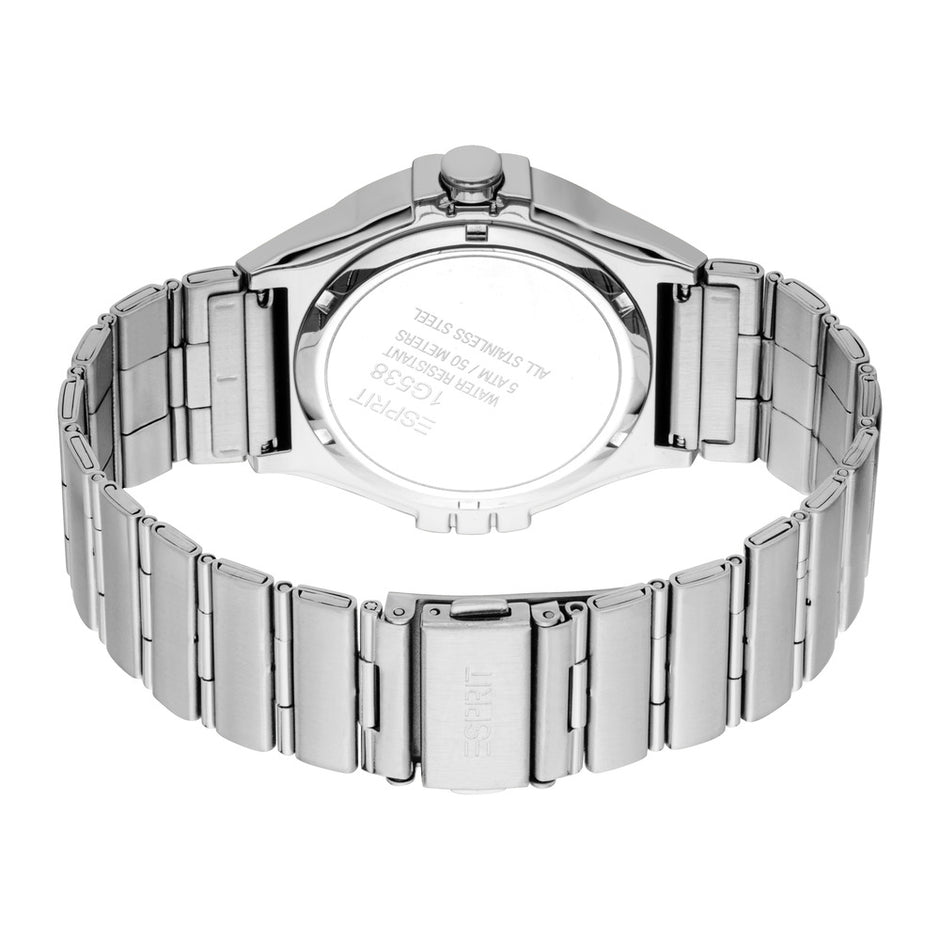 Men James Silver 40mm Watch