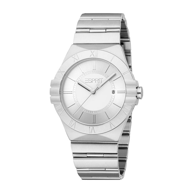 Men James Silver Watch